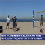 Advanced Beach Volleyball Setting Technique with Stein Metzger Sm