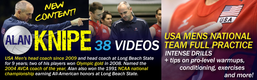 Volleyball Coaching Alan Knipe