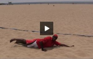 Beach Volleyball Defense with Steve Anderson - Video 3 Movement and Footwork