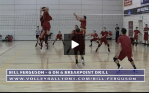 Bill Ferguson - 6 on 6 Breakpoint Drill - Part 1