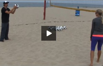 Coaching Moving to Attack from Serve Receive for Beach Volleyball with Stein Metzger