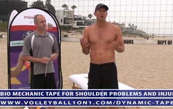 Easy Taping Technique For Volleyball Shoulder Injuries to Reduce Load From Spiking