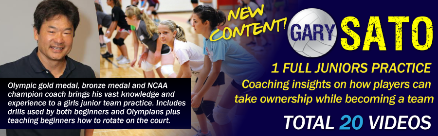 Volleyball Coaching Gary Sato