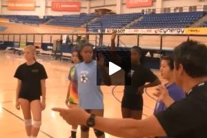 Get on the Bus Youth and Beginners Volleyball Rotation Drill by Gary Sato