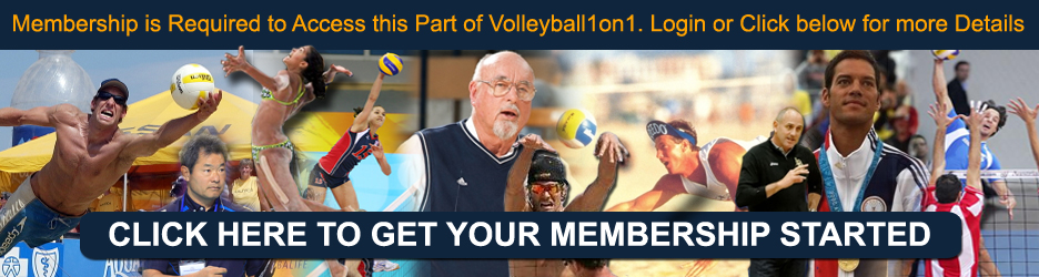 Click Here For Volleyball1on1 Membership Information