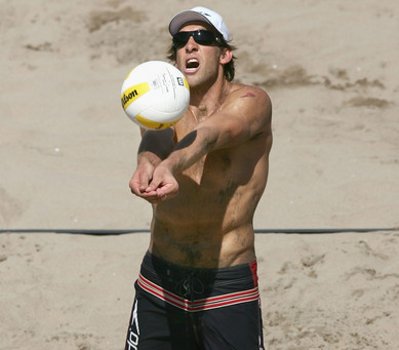 Beach Volleyball Setting Beach Volleyball Setting
