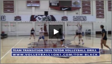 Transition Toss Volleyball Drill with Tom Black