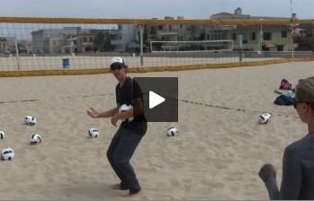 Using Spring for Beach Volleyball Setting