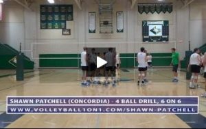 4 Ball Drill, 6 on 6 - Video 4, Continued on One Court
