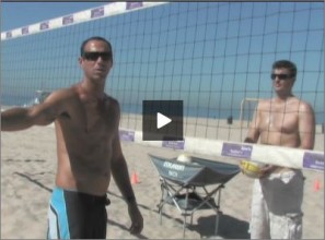 Adriano Ticao Beach Volleyball Blocking Pulling Line