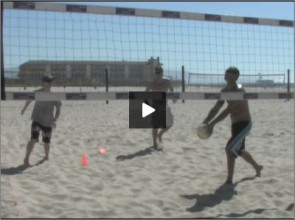Adriano Ticao Beach Volleyball Hitting Drill I