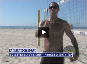 Adriano Ticao Beach Volleyball Progression Drill IV