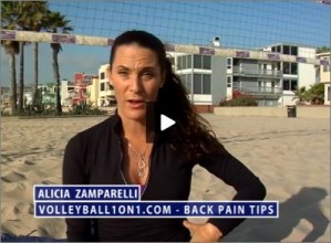 Alicia Zamparelli Back Pain