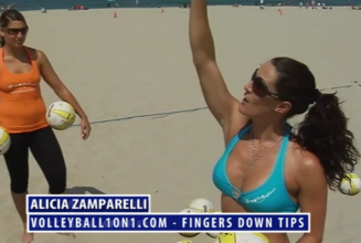 Alicia Zamparelli Fingers Down