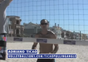 Beach Volleyball Blocking, Pulling Angle