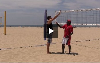 Beach Volleyball Blocking with Steve Anderson – Video 3 Arm Technique