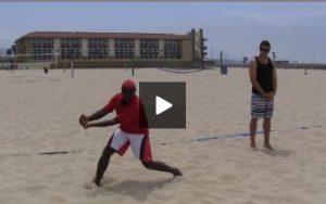 Beach Volleyball Defense with Steve Anderson - Video 1 Demonstration