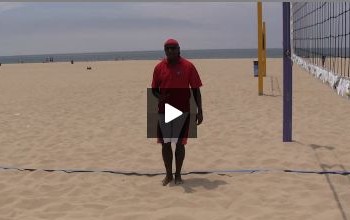 Beach Volleyball Defense with Steve Anderson – Video 2 Positioning