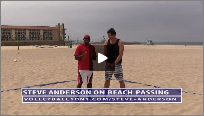 Beach Volleyball Passing - Video 2 Footwork