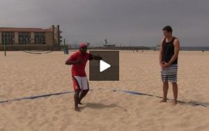 Beach Volleyball Passing - Video 3 Tracking