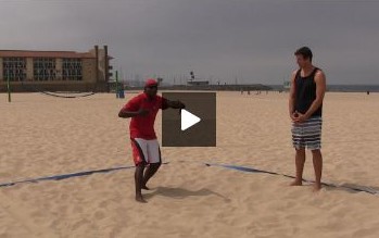 Beach Volleyball Passing - Video 3 Tracking