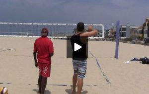 Beach Volleyball Serving - Video 1 Demonstration