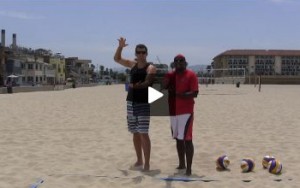 Beach Volleyball Serving with Steve Anderson - Video 2 Arm Swing