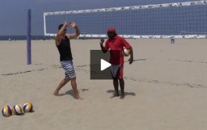 Beach Volleyball Setting - Video 3 Footwork