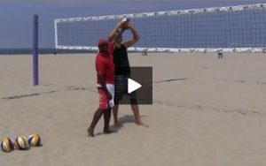 Beach Volleyball Setting - Video 4 Tracking