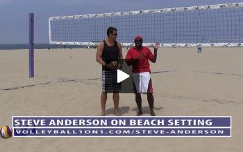 Beach Volleyball Setting – Video 5 Recovery