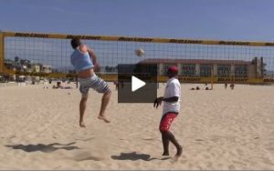 Beach Volleyball Spiking with Steve Anderson - Video 1 Demonstration