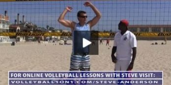 Beach Volleyball Spiking with Steve Anderson – Video 2 Arm Swing Technique