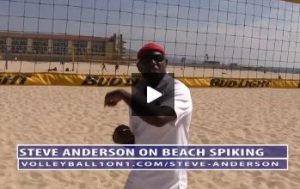 Beach Volleyball Spiking with Steve Anderson - Video 5 Strategy