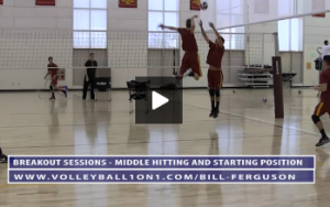 Bill Ferguson - Breakout Sessions - Middle Hitting With Libero Pass