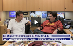 Bill Ferguson - Conversation From Office - 6 on 6 Break Point Drill