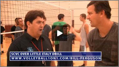 Bill Ferguson SCVC Little Italy Volleyball Drill
