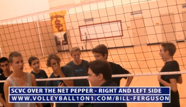 Bill Ferguson SCVC Over the Net Volleyball Pepper Drill