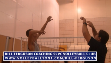Bill Ferguson SCVC Station Volleyball Arm Swing Drill