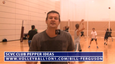 Bill Ferguson SCVC Suggestions for Volleyball Pepper at Club Level