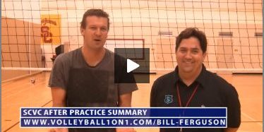 Bill Ferguson SCVC Volleyball Practice Reviewed