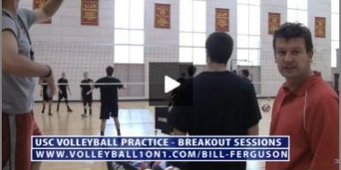 Bill Ferguson Team Breakout Sessions – Volleyball Serve Receive Drill