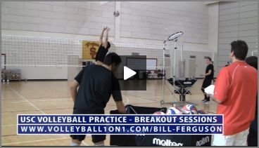 Bill Ferguson Team Breakout Sessions Volleyball Setting Drills