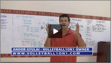 Bill Ferguson USC Volleyball Warm Up & Andor Introduction to Practice