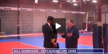 Bill Harrison Explaining the Zone When Playing Volleyball