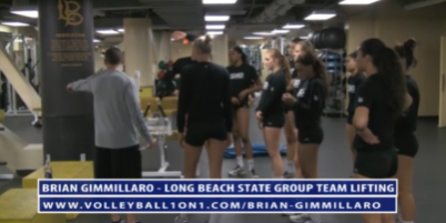 Brian Gimmillaro Long Beach State Team Lifting