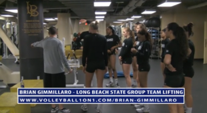 Brian Gimmillaro Long Beach State Team Lifting