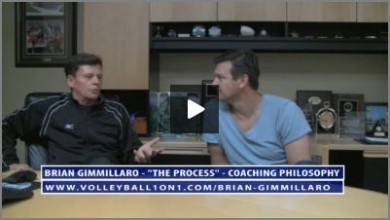 Brian Gimmillaro Volleyball Coaching Philosophy – The Process