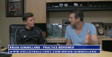 Brian Gimmillaro Volleyball Practice Reviewed