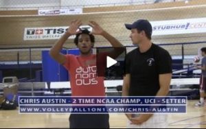 Chris Austin - Setting Drill for Decision Making - 2 Balls, Choice - Set or Dump, Area 4 Start