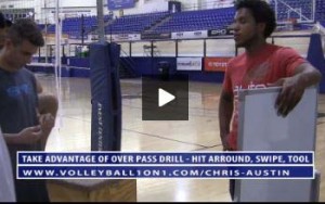 Chris Austin Take Advantage Of Over Pass Drill - Hit Around, Swipe, Tool